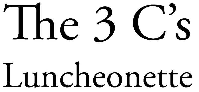 The 3 C's Luncheonette