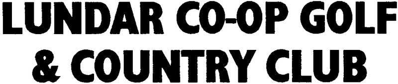Lundar Co-Op Golf & Country Club