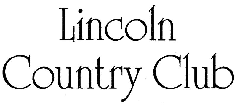 Lincoln Country Club