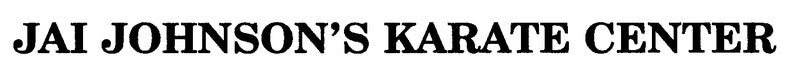 Jai Johnson's Karate Center