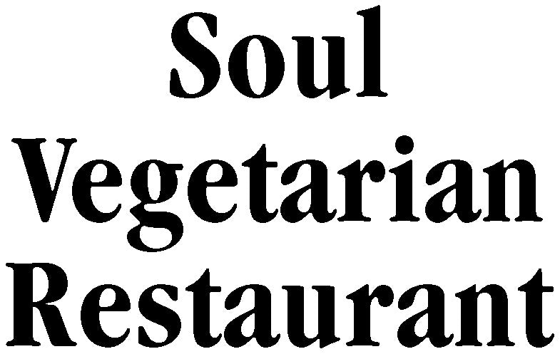 Soul Vegetarian Restaurant