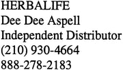 Herbalife by Dee Dee