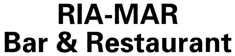 Ria-Mar Bar and Restaurant