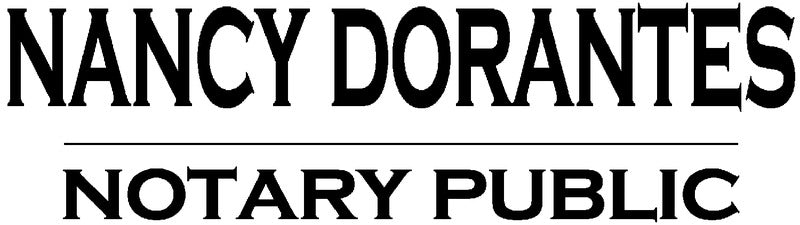 Nancy Dorantes Notary Public