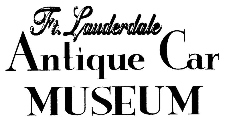 Ft. Lauderdale Antique Car Museum