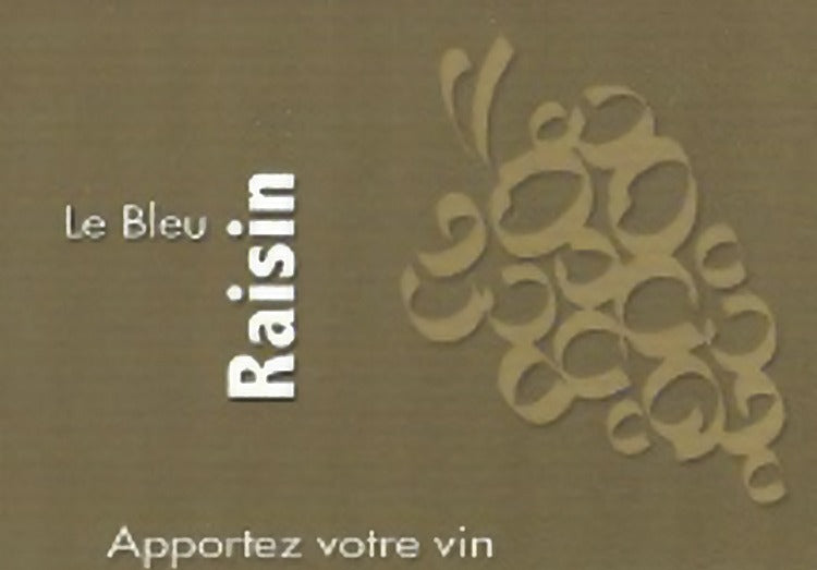 Le Bleu Raisin