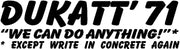 Dukatt '71